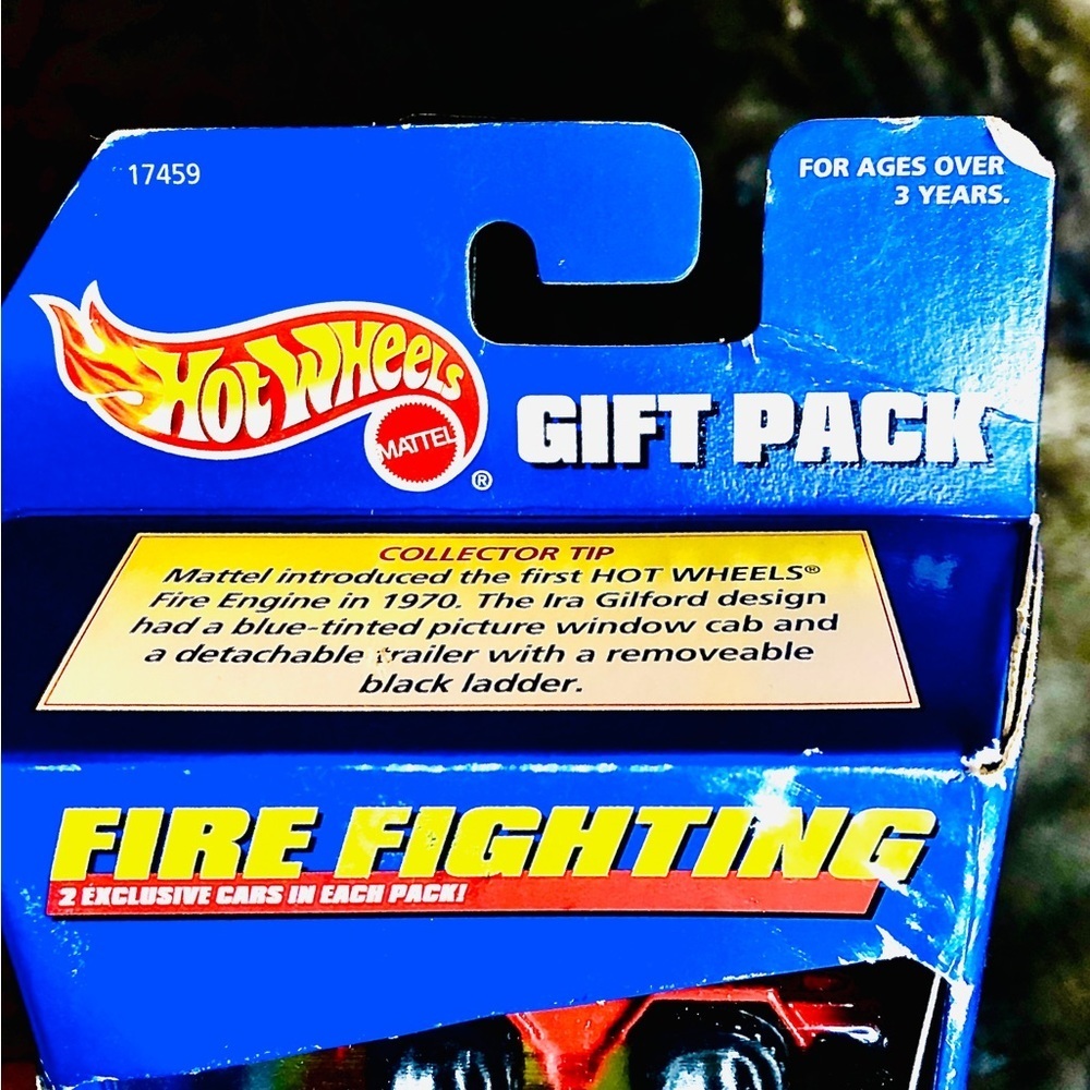 DONATED  Hot Wheels NEW Die cast Vintage Fire Fighter & Racing Street Wheels - Picture 11 of 14